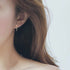 Long Knot Earrings Studs